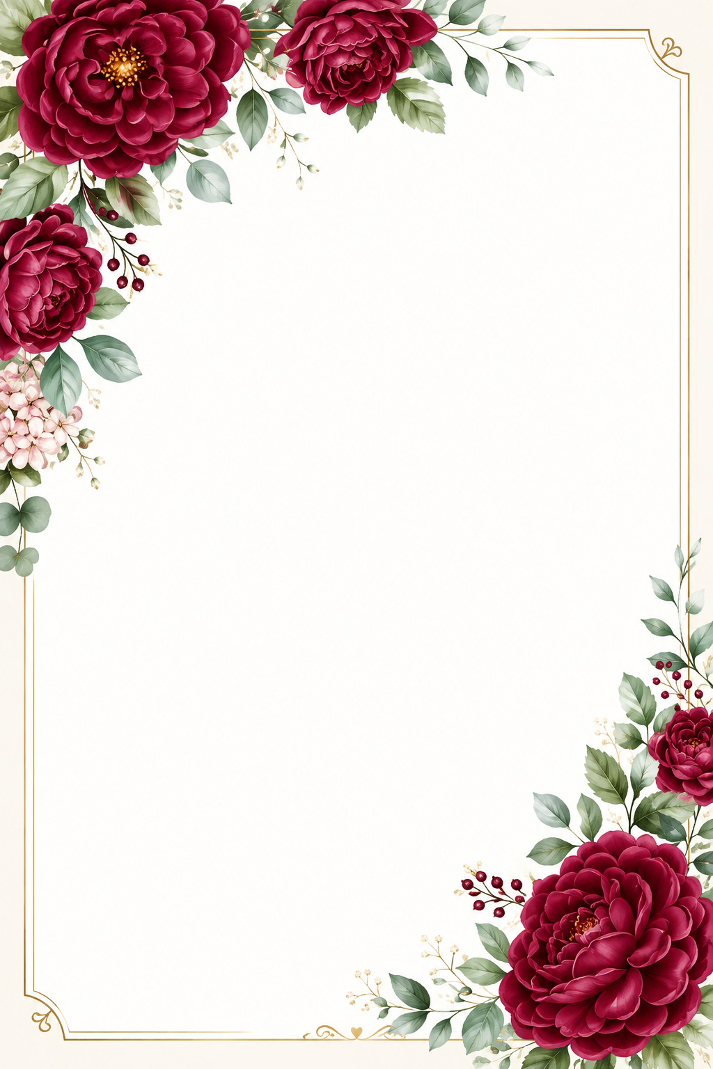 Peonias Borgonha
